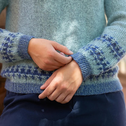 Feather Sweater | harmonisk farvemønster fra Balayage og Manada fra Pascuali
