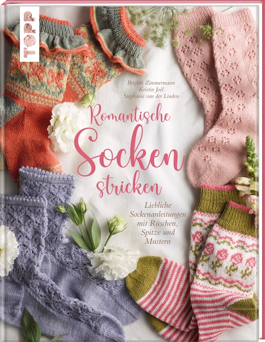 Romantische Socken stricken