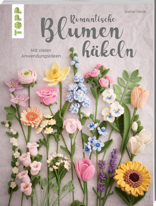 Romantische Blumen häkeln