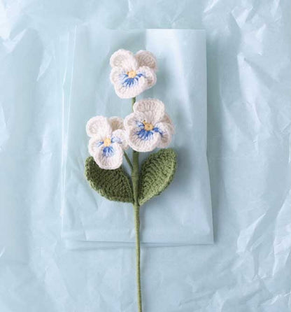 Romantische Blumen häkeln