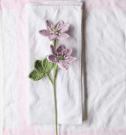 Romantische Blumen häkeln