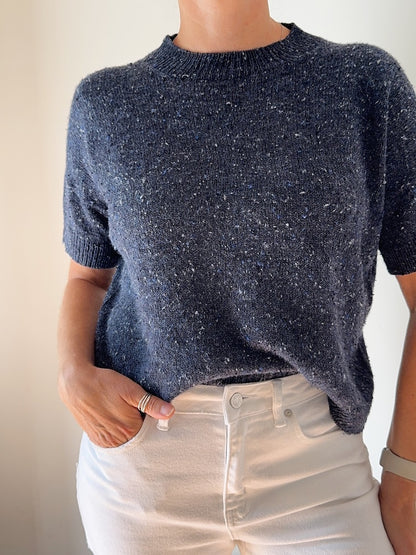 Hanuma Shirt | lässiges Basic Tee aus Pure Silk von Knitting for Olive