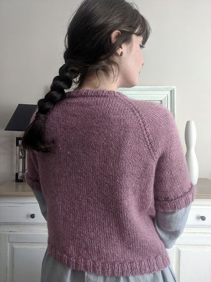 Closca Shirt | mit Schleifendetail aus Fleece Bluefaced Leicester DK von West Yorkshire Spinners