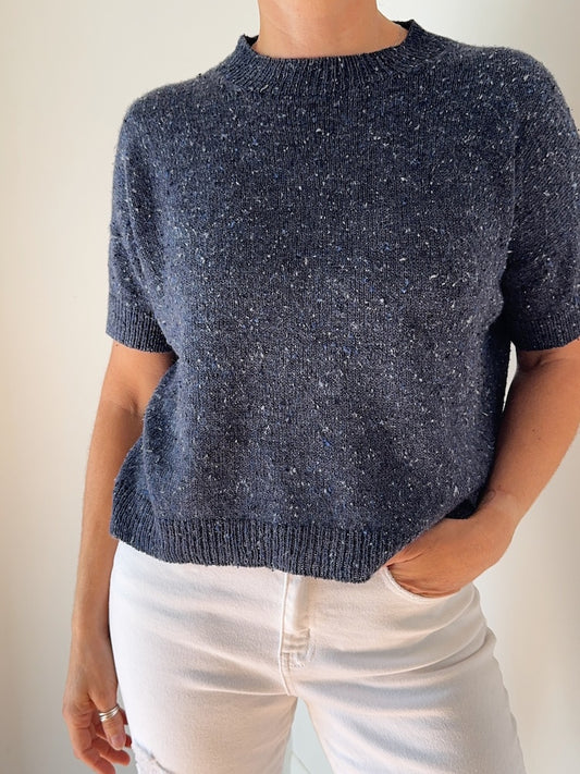 Hanuma Shirt | lässiges Basic Tee aus Pure Silk von Knitting for Olive