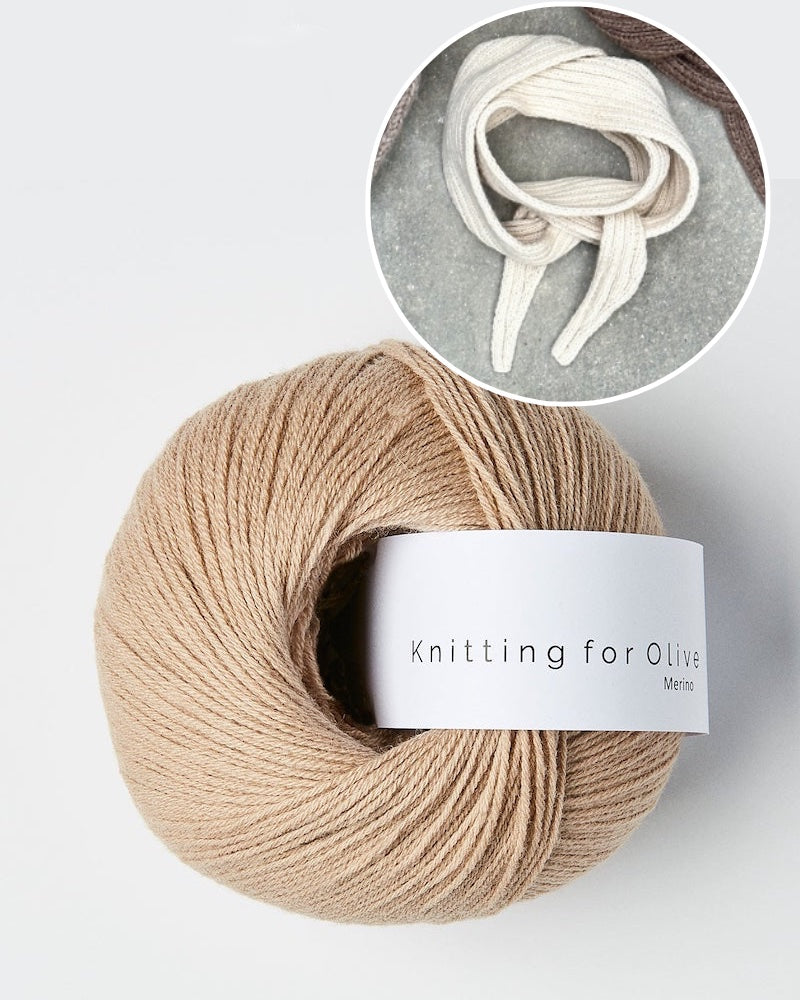 Knitting for Olive Alex Scarf in der Farbe mushroom rose
