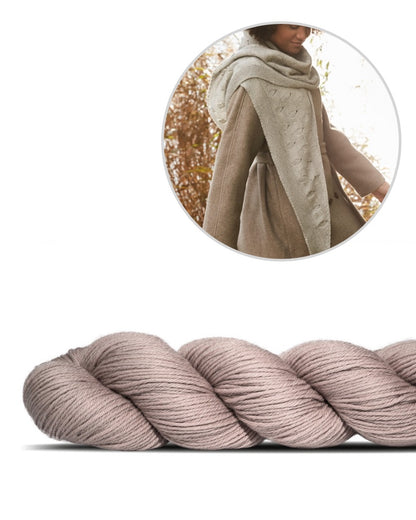Rosy Green Wool Tuch Amrum tee