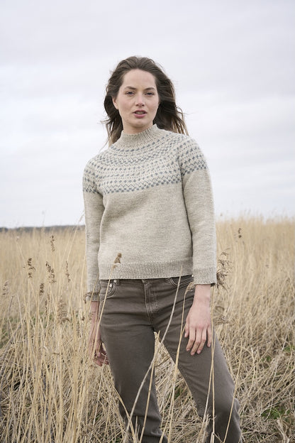 Balsam Sweater | õrn Norra muster Sheepsoft DK lõngast, autor Bramble & Fleece
