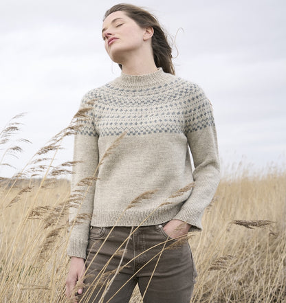Balsam Sweater | õrn Norra muster Sheepsoft DK lõngast, autor Bramble & Fleece
