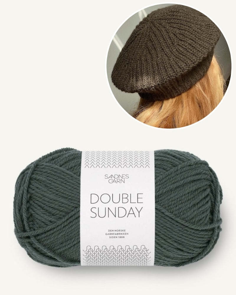 My Favorite Things Knitwear Beret No. 2 aus Double Sunday urban chic