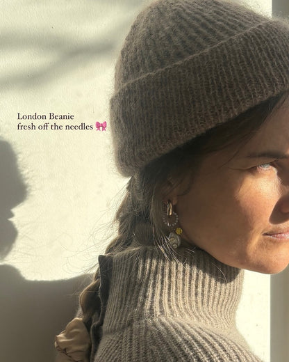 London-pipo | Peruspipo langoista Le Petit Lambswool ja Le Petit Silk & Mohair, valmistajat Biches & Bûches