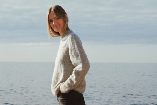 Sweater No. 19 | Pullover mit Sattelschulter aus Le Petit Lambswool und Le Petit Silk Mohair von Biches & Bûches