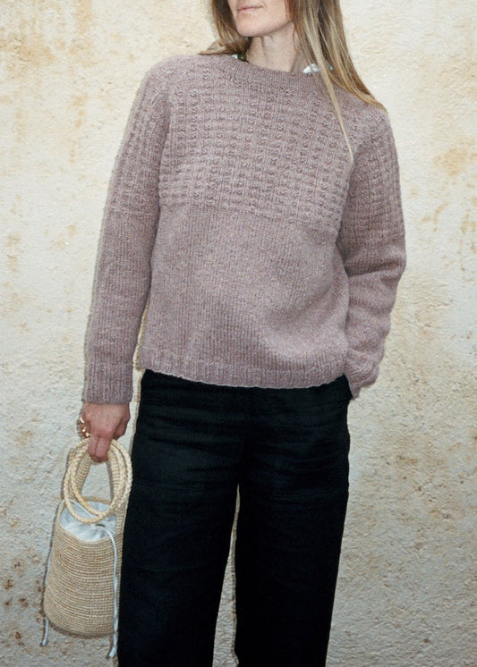Sweater No. 79 | lässiges Strukturmuster aus Le Lambswool von Biches & Bûches