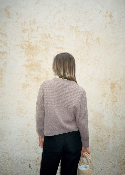Sweater No. 79 | relaxed textured pattern in Le Lambswool by Biches & Bûches