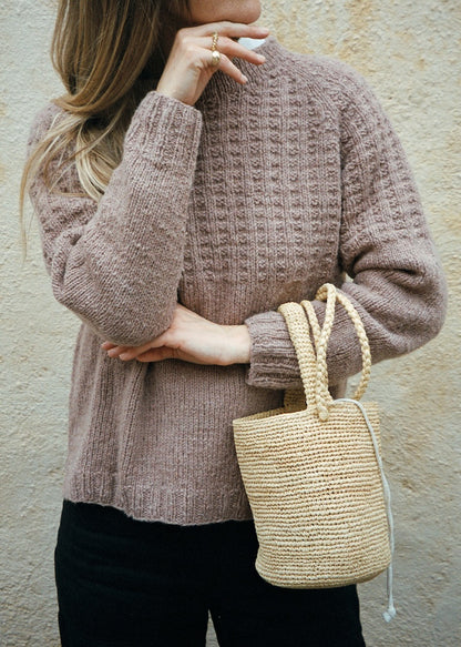 Sweater No. 79 | relaxed textured pattern in Le Lambswool by Biches & Bûches