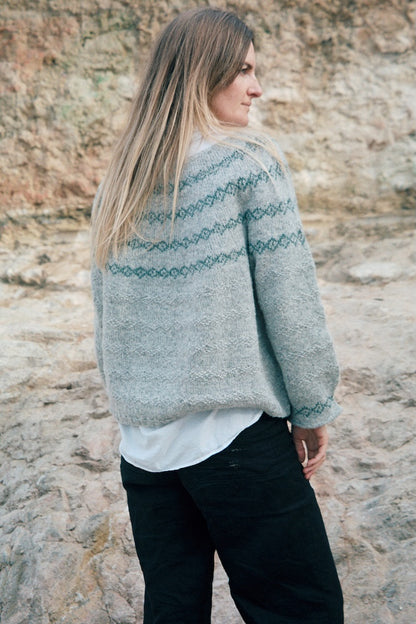 Sweater No. 93 | wunderschöne Muster aus Le Petit Lambswool von Biches & Bûches