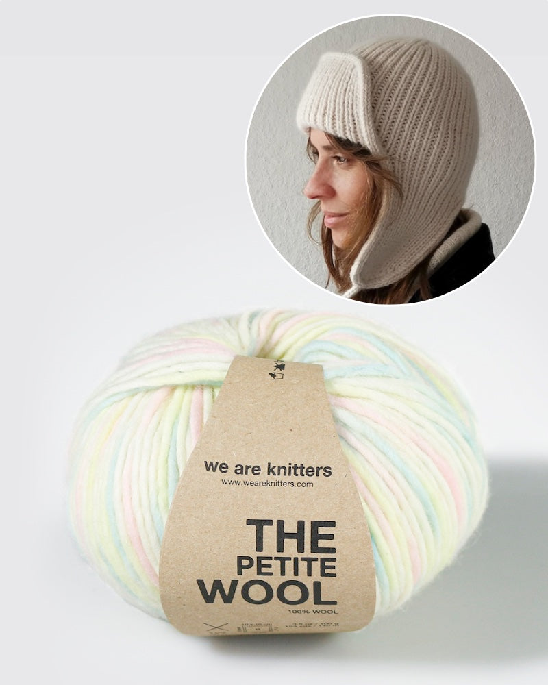 Garnpaket Carlo Hat gestrickt mit The Petite Wool in yarnicorn