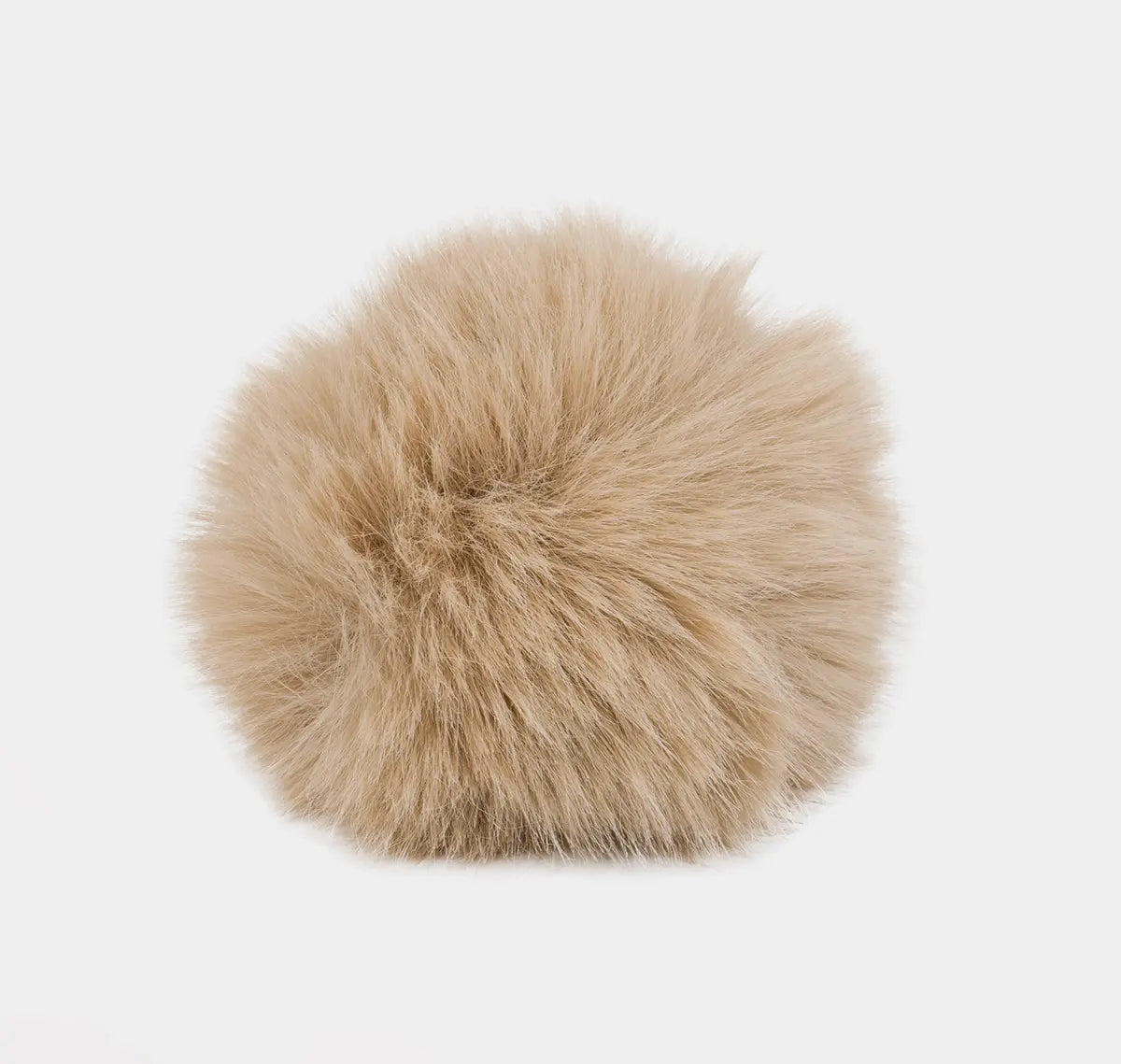 Kunstfell Pompon Chinchilla | vegan und kuschelweich