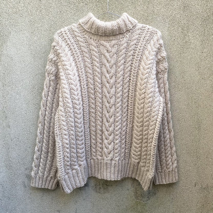 Chunky Cable Sweater (PDF) - Anleitung