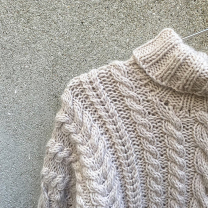 Chunky Cable Sweater (PDF) - Anleitung