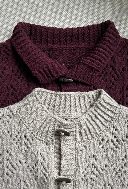 Cosy Hey Ho Vest | winterliches Muster aus Heavy Merino von Knitting for Olive