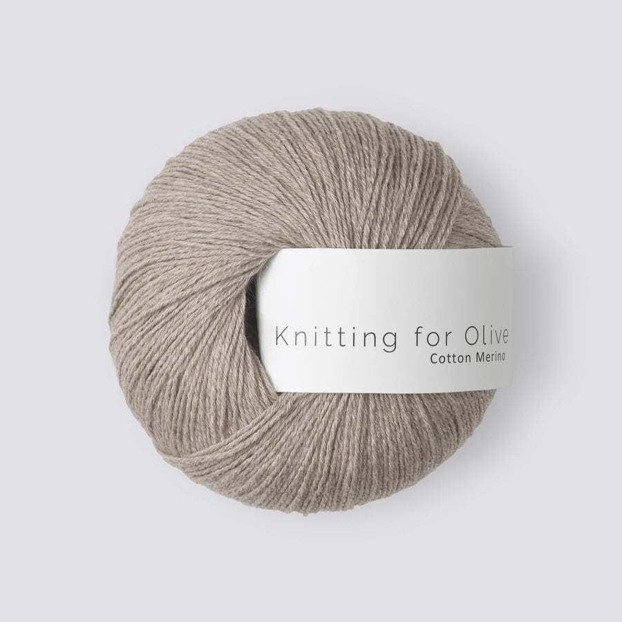 Knitting for Olive Cotton Merino Farbe oatmeal