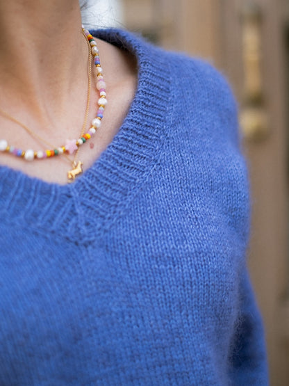 Comfort Zone Sweater | super weich und bequem aus Alpakka Silke und Tynn Silk Mohair von Sandnes Garn