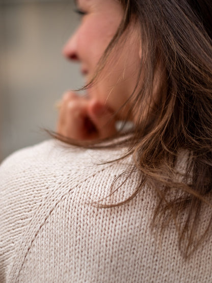 Vanilla Chilla Tee | basic, lässig, oversize aus Line von Sandnes Garn