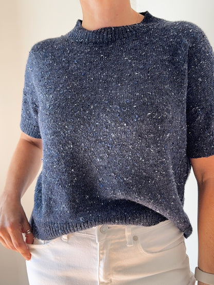 Hanuma Shirt | lässiges Basic Tee aus Pure Silk von Knitting for Olive