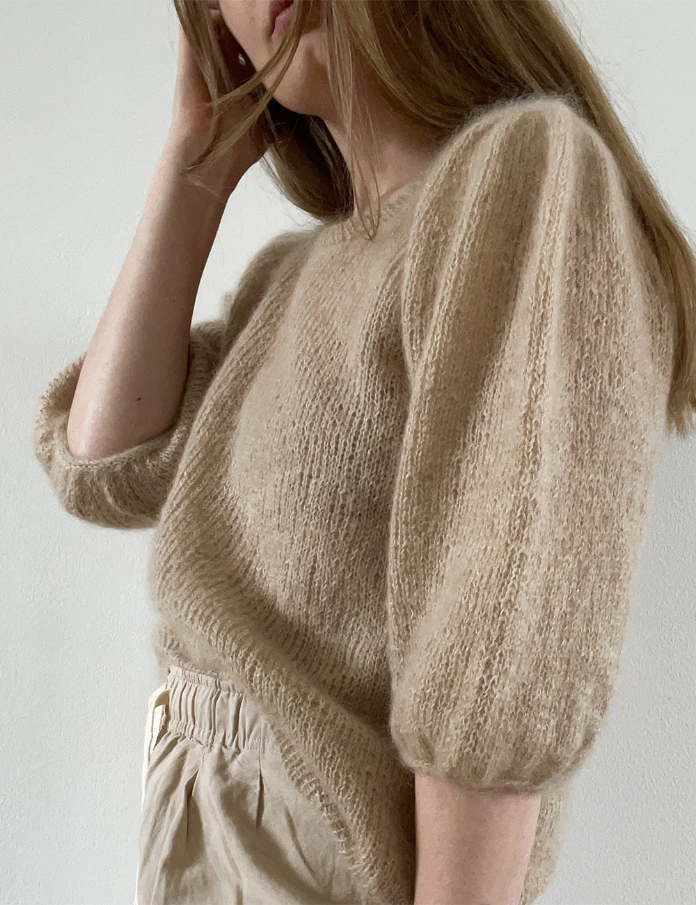 LeKnit Gabi Blouse mit Tynn Silk Mohair zweifädig 2