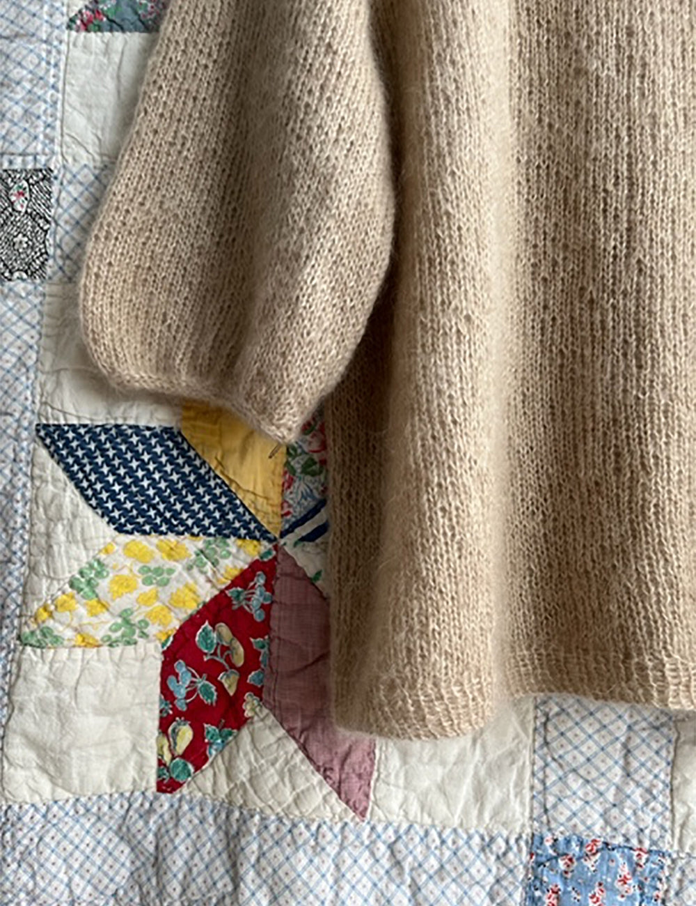 LeKnit Gabi Blouse mit Tynn Silk Mohair zweifädig 4