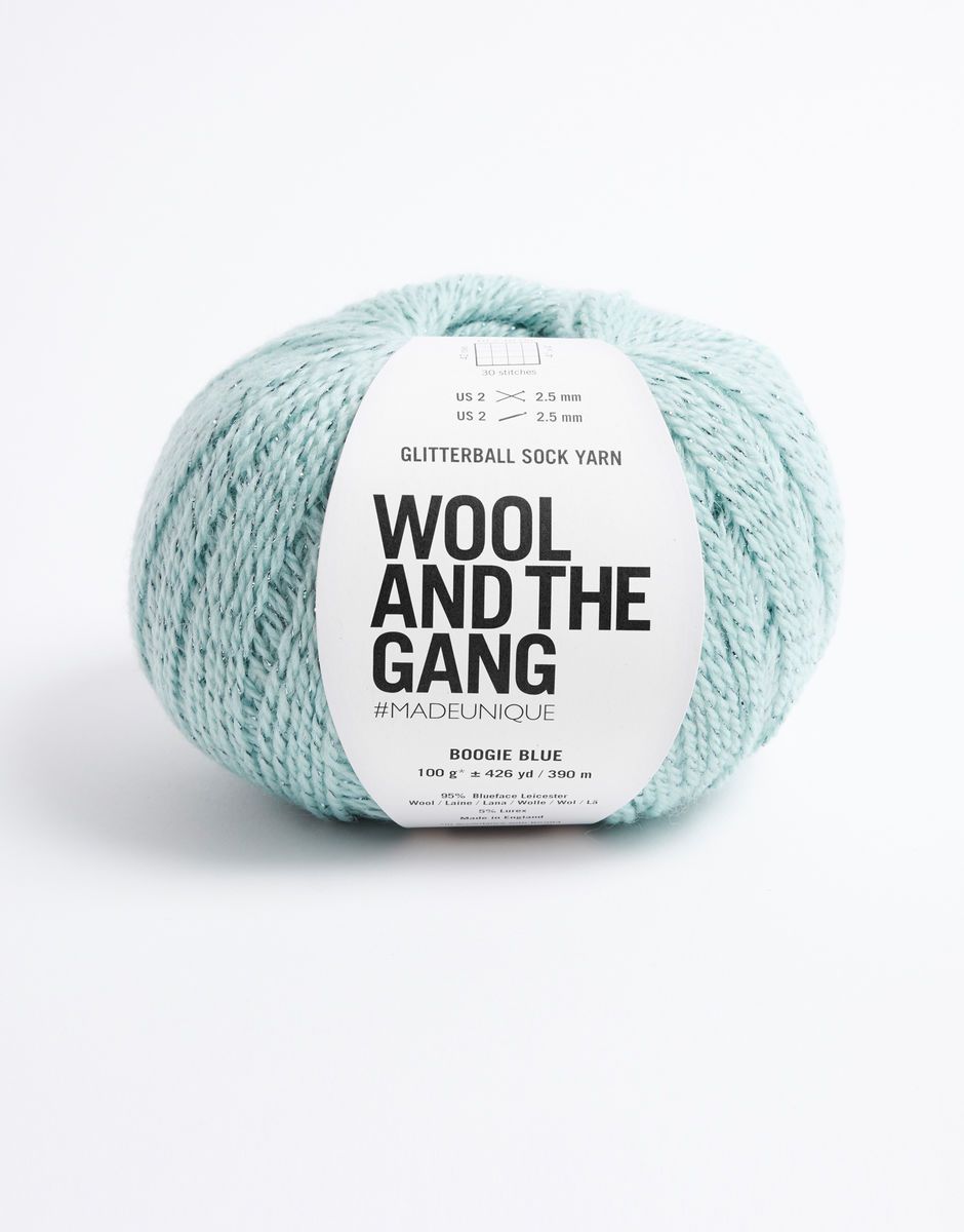 Glitterball Sock Yarn | aus Bluefaced Leicester mit dezentem Glanz