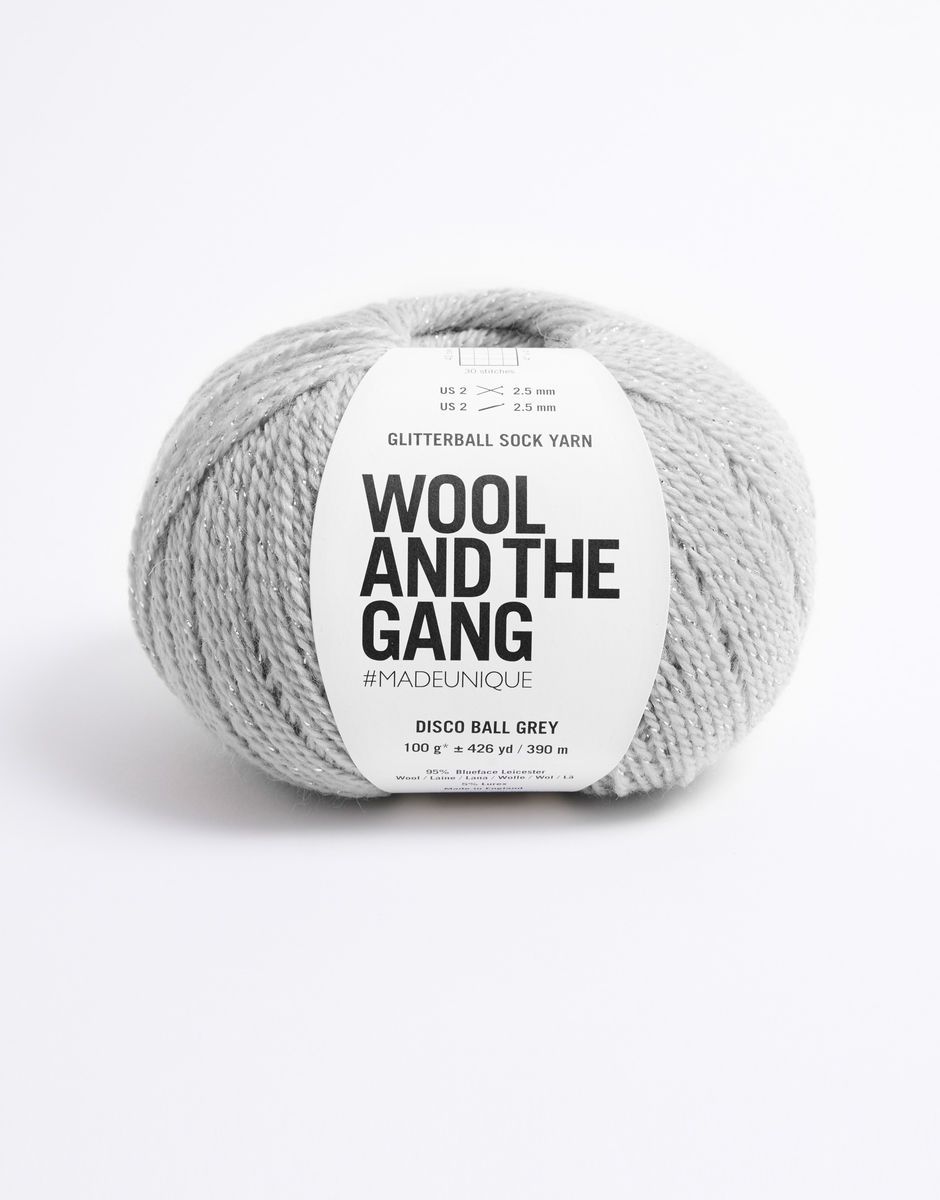 Glitterball Sock Yarn | aus Bluefaced Leicester mit dezentem Glanz