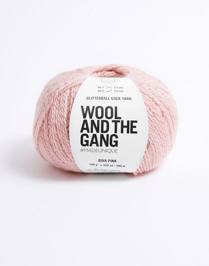 Glitterball Sock Yarn | aus Bluefaced Leicester mit dezentem Glanz