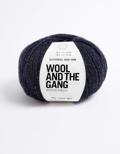 Glitterball Sock Yarn | aus Bluefaced Leicester mit dezentem Glanz