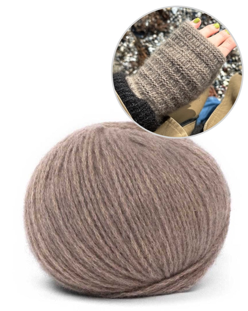 My Favourite Things Knitwear Gloves No. 1 taupe