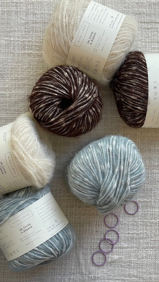 Le Coton & Alpaca | fantastisch leichtes Traumgarn aus Baumwolle und Alpaka