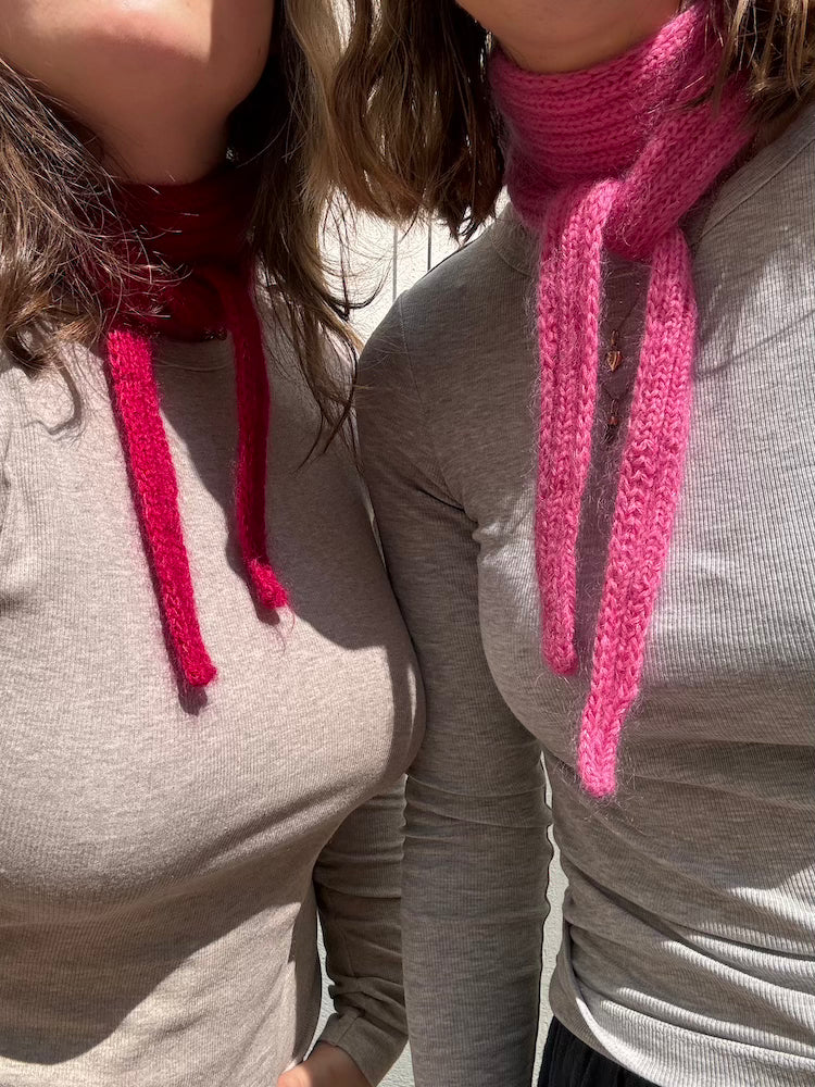 Wemadewardrobe Lotta Scarf Light mit Merino und Soft Silk Mohair von Knitting for Olive 9