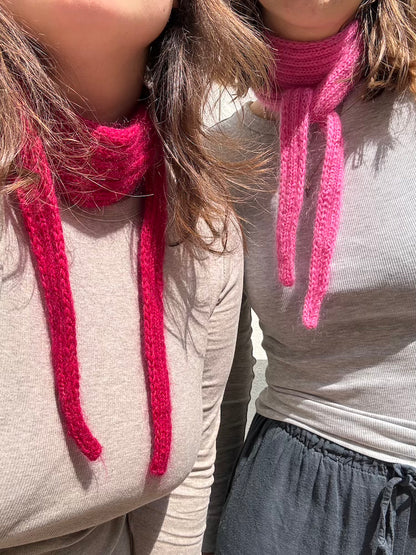 Wemadewardrobe Lotta Scarf Light mit Merino und Soft Silk Mohair von Knitting for Olive 1