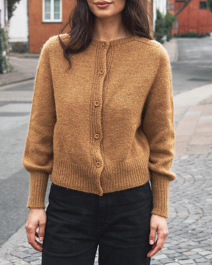 Johanne Cardigan | elegant und Basic aus Merino und Soft Silk Mohair