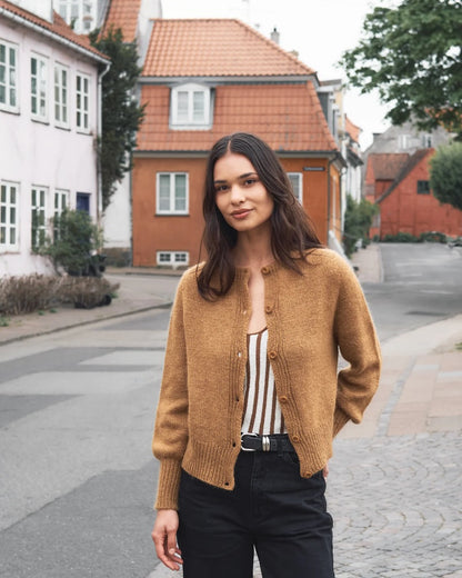 Johanne Cardigan | elegant und Basic aus Merino und Soft Silk Mohair