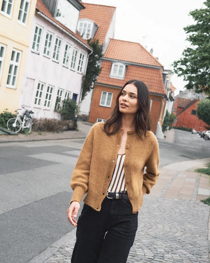 Johanne Cardigan | elegant und Basic aus Merino und Soft Silk Mohair