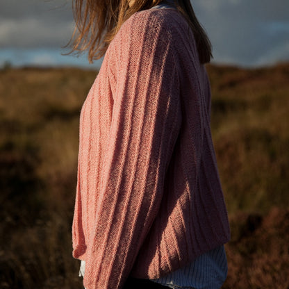 Cardigan nr 11 | ümberpööratav triibuline jakk Biches & Bûches'i Le Petit Lambswool'ist