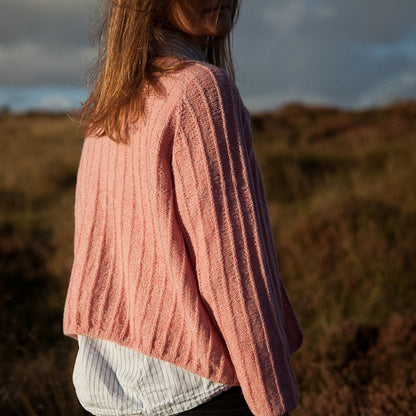 Cardigan nr 11 | ümberpööratav triibuline jakk Biches & Bûches'i Le Petit Lambswool'ist