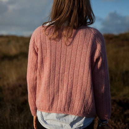 Cardigan nr 11 | ümberpööratav triibuline jakk Biches & Bûches'i Le Petit Lambswool'ist