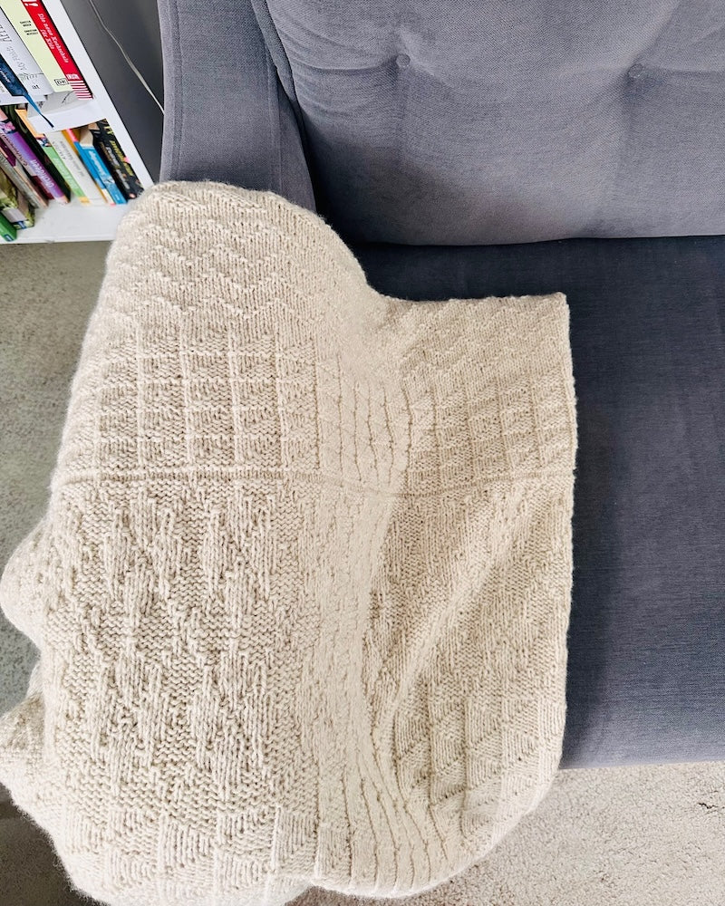 Rabea von gute-garne Jahresdecke mit Atlas von Sandnes Garn 10