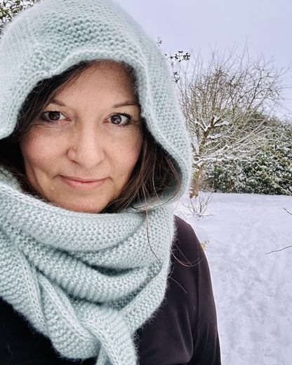 Hygge Hood | praktischer Begleiter aus Brisa von BC Garn