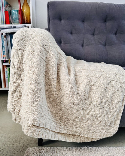 Rabea von gute-garne Jahresdecke mit Atlas von Sandnes Garn 12