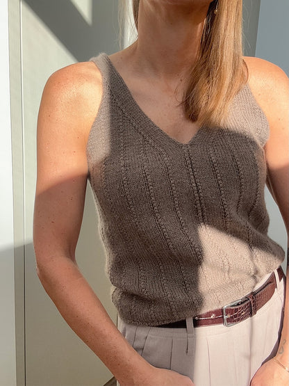 Flow Loop Top | zarte Streifen aus Classic Cashmere von Cardiff