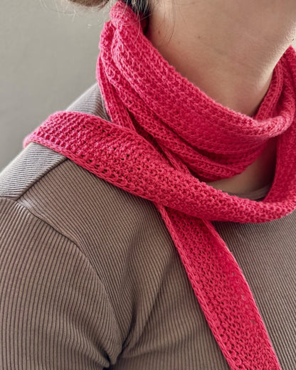 Pearl Summer Scarf | zartes Sommertuch aus Arctic Pearl von Pascuali