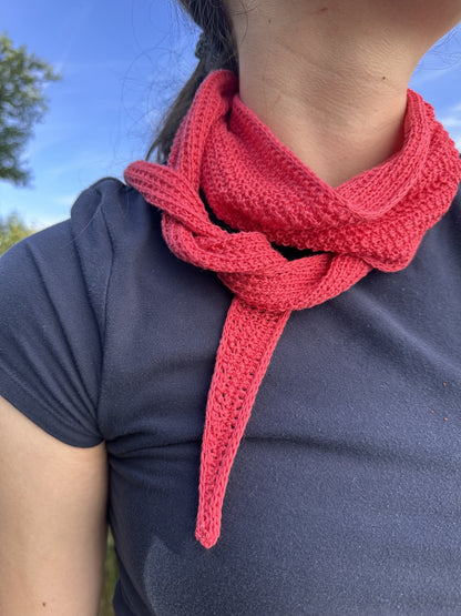 Pearl Summer Scarf | zartes Sommertuch aus Arctic Pearl von Pascuali